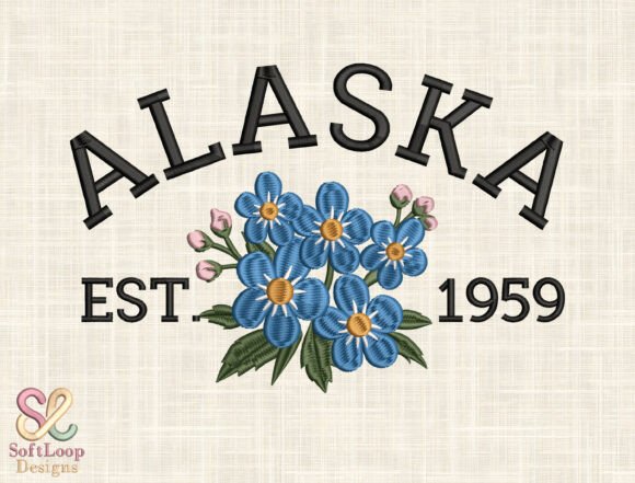 Alaska State Flower Embroidery Design Review
