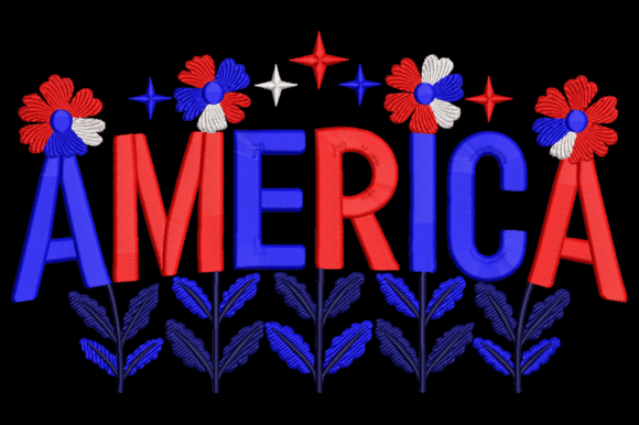 America Patriotic: A Bold and Elegant Design