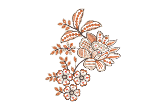 Beautiful Floral Embroidery Design Review