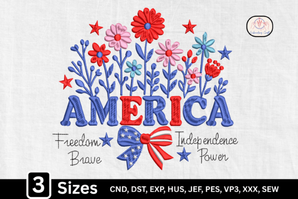 Celebrate with Patriotic Freedom Wildflower America