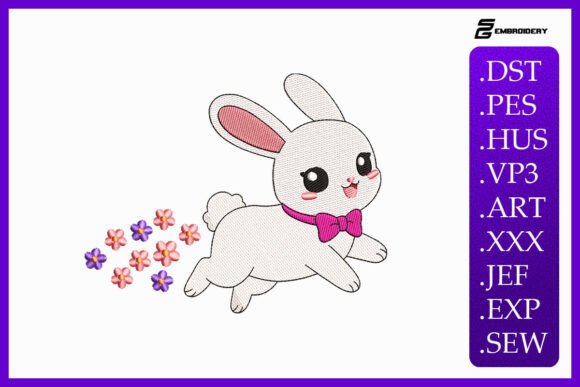 Cute Baby Bunny Running: A Charming Addition