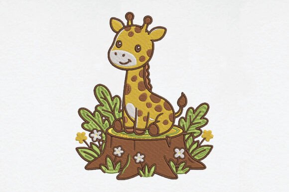 Cute Baby Giraffe Embroidery Design Review