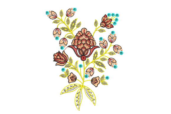 Elegant Rose Embroidery Design for Seasonal Charm