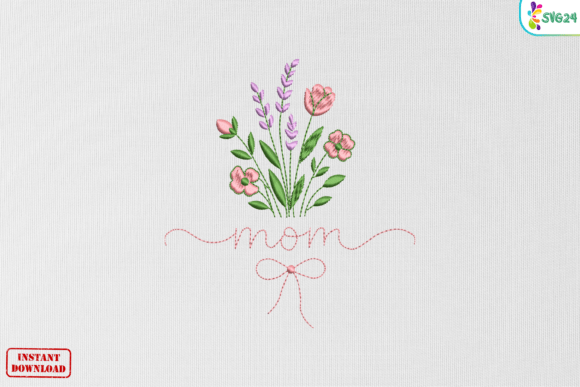 Floral Mom Love Blossom: A Delicate Touch for Spring
