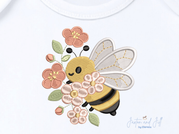 Honey Bee Floral Embroidery Design Review
