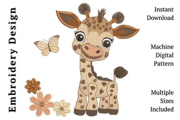 Review: Cute Baby Giraffe Boy with Butterfly