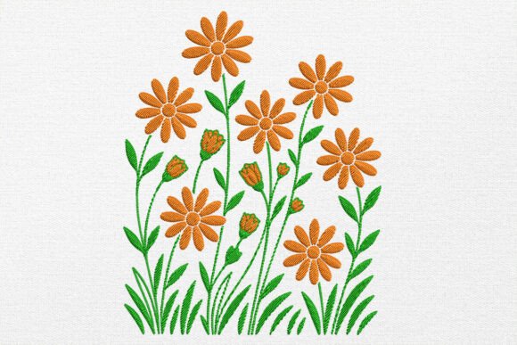 Wild Daisy Embroidery: A Minimalist Floral Gem